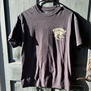 Lucky-13 Brand Men's Black Tee with Graphic